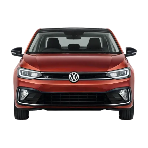 Volkswagen Virtus Cherry Red